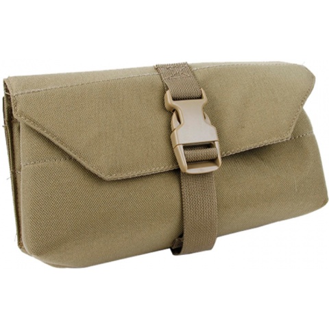 AMA 500D Nylon Tactical MOLLE Admin Pouch for GPNVG18 - COYOTE BROWN