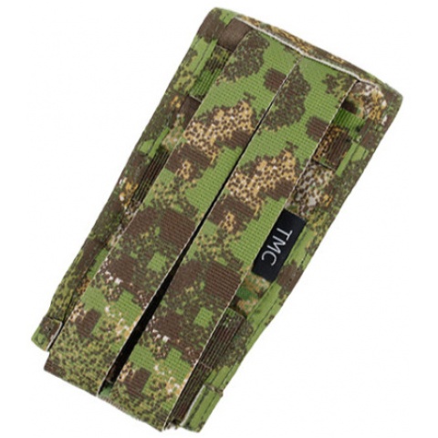 AMA Tactical Airsoft M4 Vertical Magazine Pouch - PC GREEN
