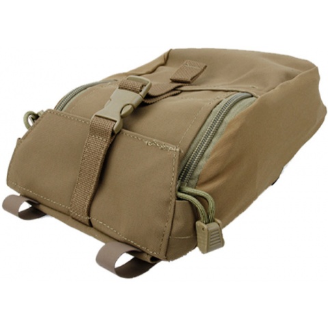 AMA Airsoft Compact 500D Nylon 973 Tactical Pouch - COYOTE BROWN