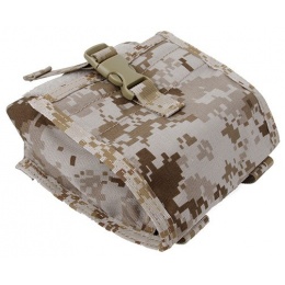 AMA Airsoft Tactical MOLLE NVG Battery Pouch - DESERT DIGITAL