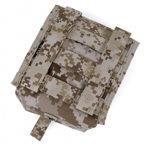 AMA Airsoft Tactical MOLLE NVG Battery Pouch - DESERT DIGITAL