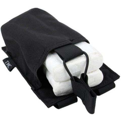 AMA OP HK417 Airsoft Single Tactical Magazine Pouch - BLACK