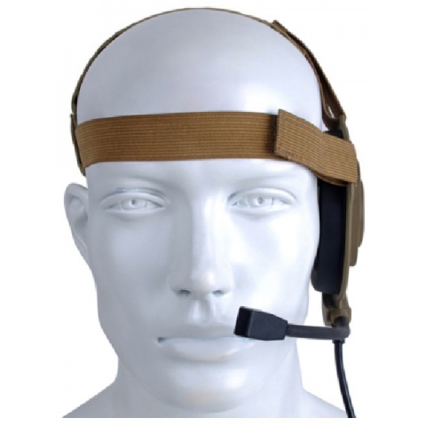 Z-Tactical Zbowman Nylon Elite II Headset - DARK EARTH
