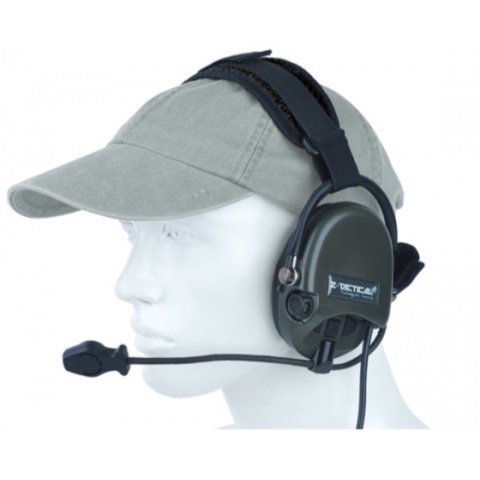 Z-Tactical TCI Liberator II Neckband Headset - FOLIAGE GREEN