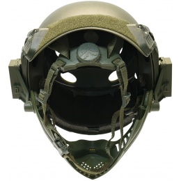 G-Force Piloteer Fast Helmet Adapter Face Mask - GRAY