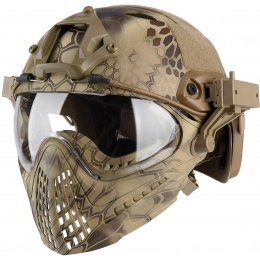 WoSport Piloteer Fast Helmet Adapter Face Mask - HLD