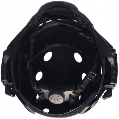 G-Force G4 System Nylon BUMP Helmet Mask w/ Goggles - BLACK