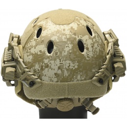 G-FORCE G4 System Nylon BUMP Helmet Mask w/ Goggles - DESERT DIGITAL