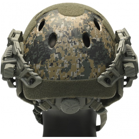 G-Force G4 System Nylon BUMP Helmet Mask w/ Goggles - WOODLAND DIGITAL