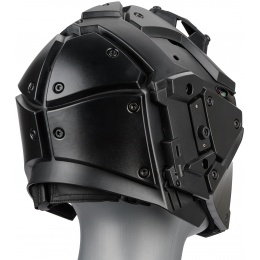 WoSport Tactical Helmet w/ NVG Shroud & Transfer Base - BLACK