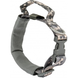 G-Force Reinforced Nylon Dog Collar w/ EVA Handle - ACU