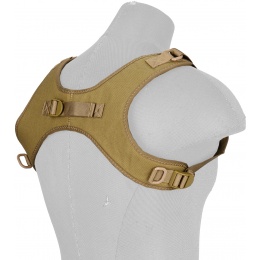 G-Force 1000D Nylon Tactical One-Point Sling Vest - TAN