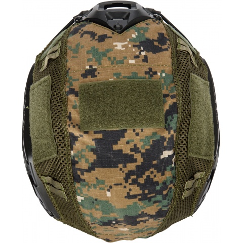 WoSport 1000D Nylon Polyester Bump Helmet Cover (Color: Woodland Digital)