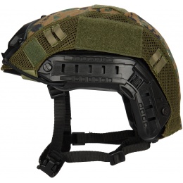 WoSport 1000D Nylon Polyester Bump Helmet Cover (Color: Woodland Digital)