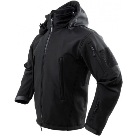 NcStar Delta Zulu Polyester Micro Fleece Jacket - BLACK