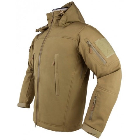 NcStar Delta Zulu Polyester Micro Fleece Jacket - TAN