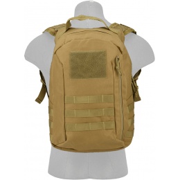 Lancer Tactical MOLLE Adhesion Scout Arms Backpack - TAN