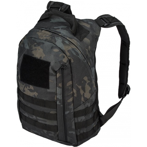 Lancer Tactical MOLLE Adhesion Scout Arms Backpack - CAMO BLACK