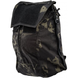 TMC Zipper Back Panel Attachment Backpack - CAMO BLACK