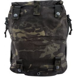 TMC Zipper Back Panel Attachment Backpack - CAMO BLACK