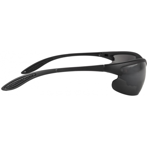 Lancer Tactical Outdoor Sunglasses w/ Interchangeable Lens - BLACK