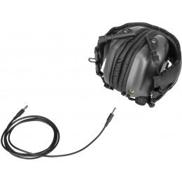 Earmor M31 Electronic Hearing Headphones w/ NATO Input  - BLACK