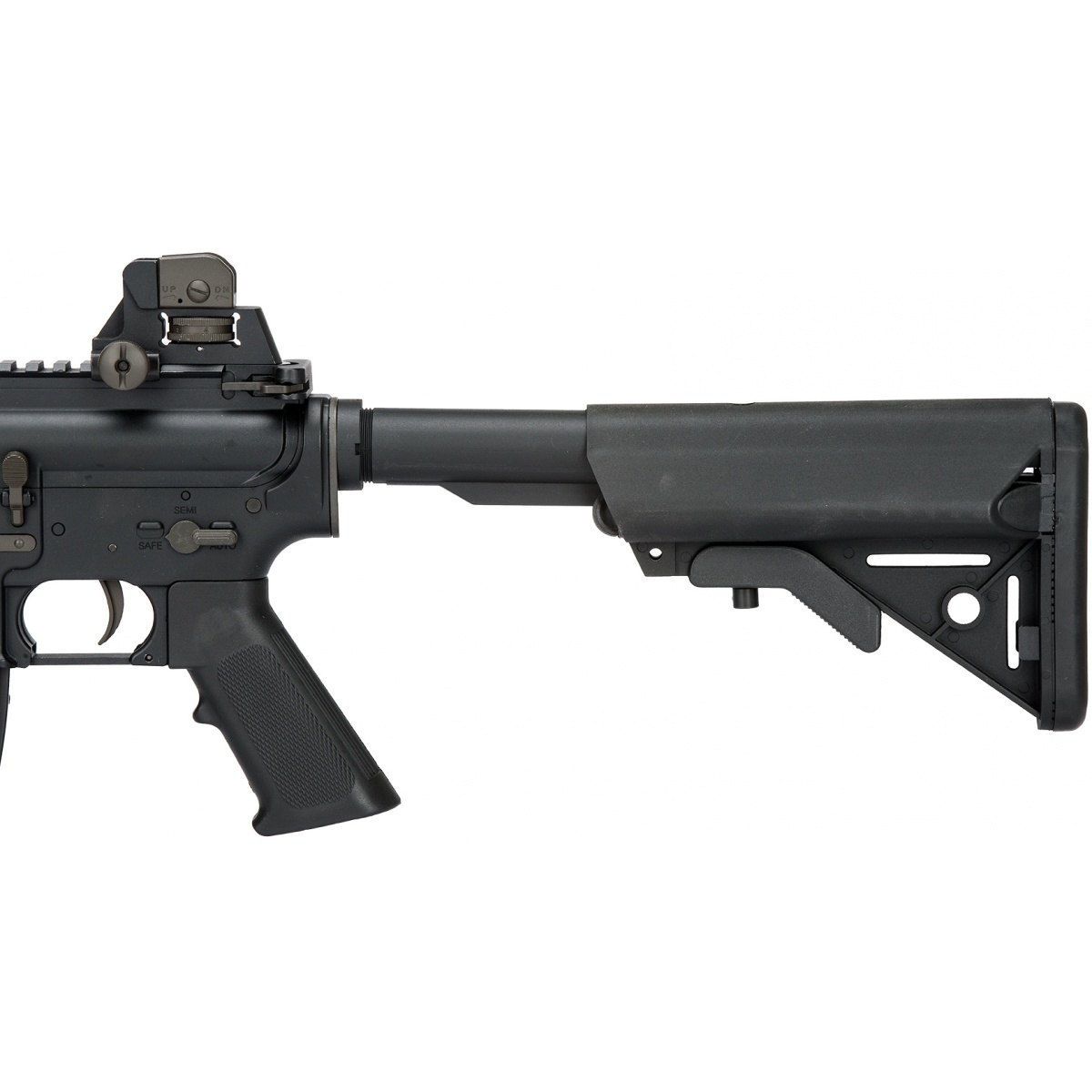 LCT Airsoft Full Steel M4 AEG Airsoft Rifle w/ Quad Rail BLACK