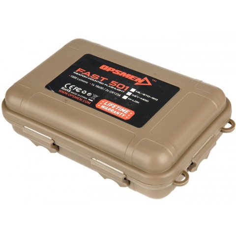 OPSMEN Tactical 1000-Lumen KeyMod Weapon Light - TAN