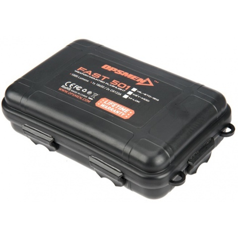 OPSMEN Tactical 1000-Lumen Picatinny Weapon Light - BLACK