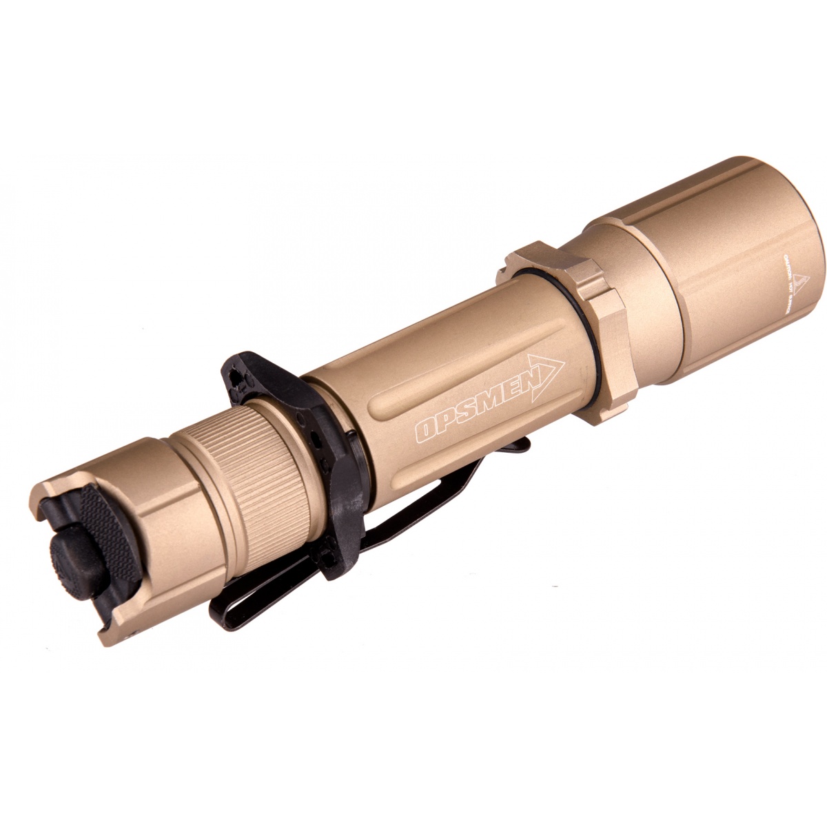 OPSMEN Tactical 1000Lumen Strobe Flashlight TAN Airsoft Megastore