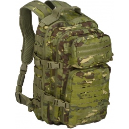 Lancer Tactical Laser Cut Webbing Multi-Purpose Backpack - CAMO TROPIC