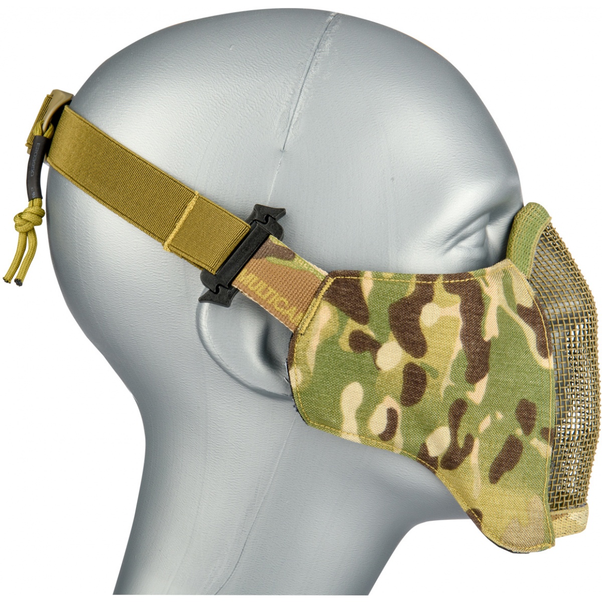 AMA Nylon PDW Mesh Mercenary Airsoft Half Mask CAMO Airsoft Megastore