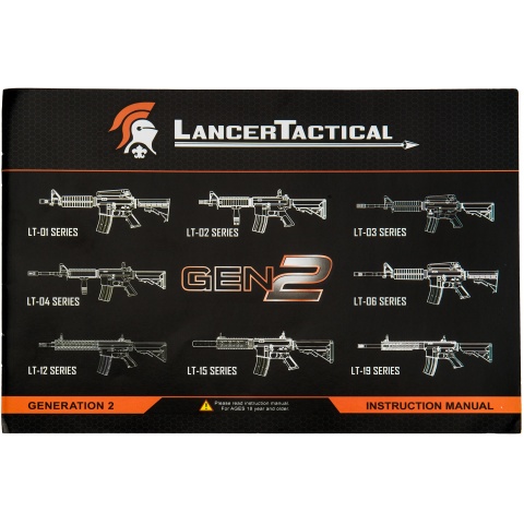 Lancer Tactical Gen 2 LT-03 Airsoft AEG Rifle (Color: Tan) 