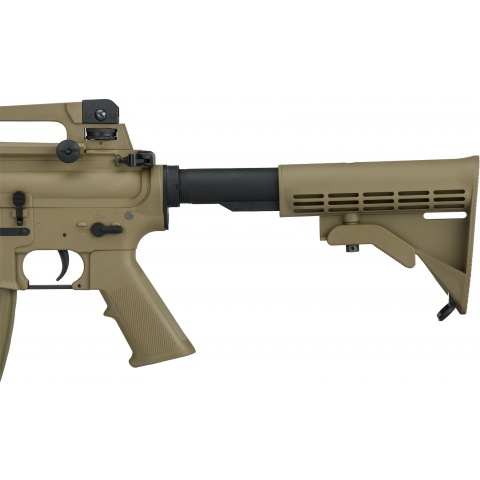 Lancer Tactical Low FPS Gen 2 M933 Commando Airsoft AEG Rifle (Color: Tan)