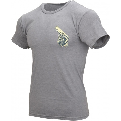 5.11 Tactical Cold Dead Hands 45 T-Shirt - GREY HEATHER
