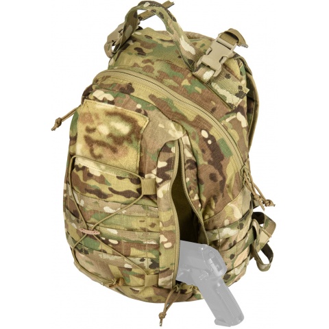 AMA Tactical Airsoft Mission Delta DLS Backpack - CAMO