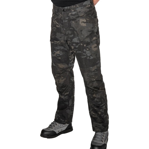 Lancer Tactical Resistors Outdoor Recreational Pants - CAMO BLACK