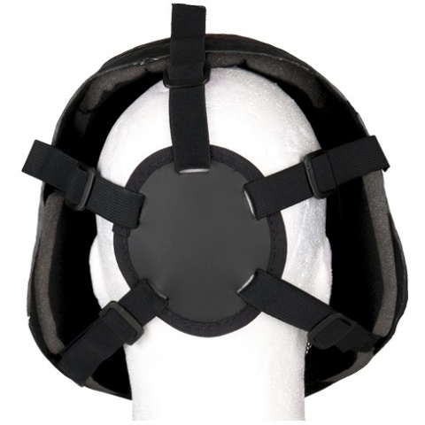 AMA Airsoft Skull Punisher Mask w PC Lens Wire Mesh - RED/BLACK