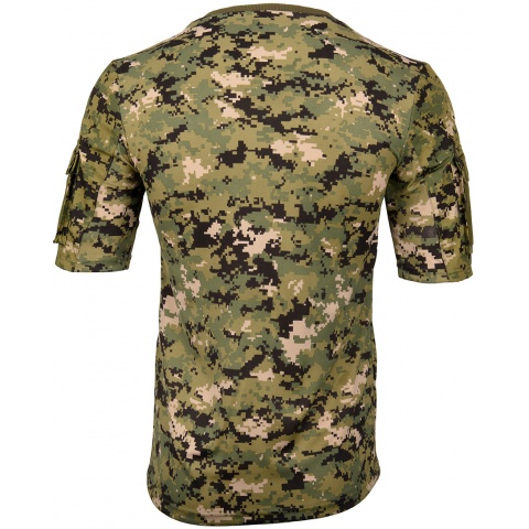 Lancer Tactical Specialist Adhesion Arms T-Shirt - WOODLAND DIGITAL