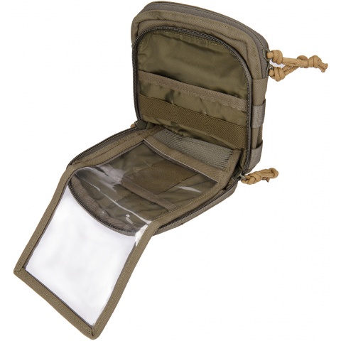Mil-Spec Monkey Stealth Utility Admin Pouch - RANGER GREEN