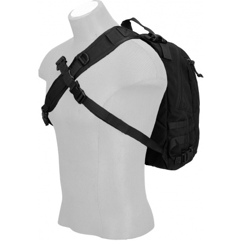 Mil-Spec Monkey Tactical MOLLE Adapt Backpack - BLACK