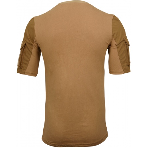 Lancer Tactical Specialist Adhesion Arms T-Shirt - COYOTE BROWN