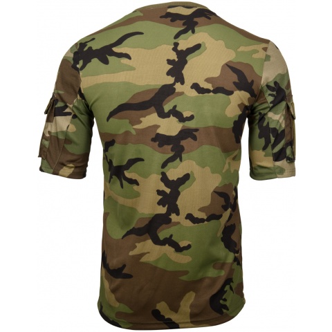 Lancer Tactical Specialist Adhesion Arms T-Shirt - WOODLAND