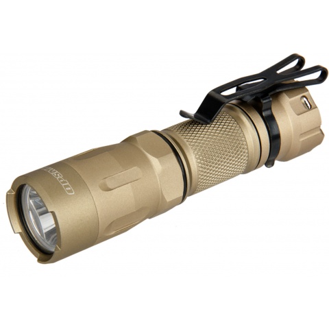 OPSMEN Tactical 800-Lumen Strobe Flashlight - TAN