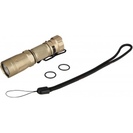 OPSMEN Tactical 800-Lumen Strobe Flashlight - TAN