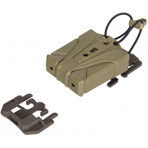 AMA High Speed M4/M16 Magazine MOLLE Pouch - OD GREEN