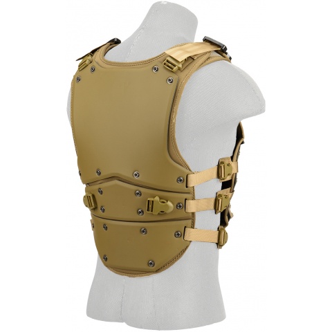 AMA Tactical TF3 High Speed Mag Strap Body Armor - TAN