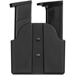 AMA Tactical Double Pistol Magazine Belt Holster - BLACK
