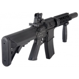 DBoys M4 CQB-SD Metal Airsoft AEG Rifle - Gun Only - BLACK.