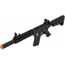 Lancer Tactical M4 Low FPS SD GEN 2 Polymer AEG Airsoft Rifle - BLACK